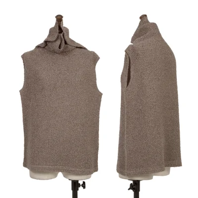 ISSEY MIYAKE me Shaggy Stretch Pleated High Neck Top