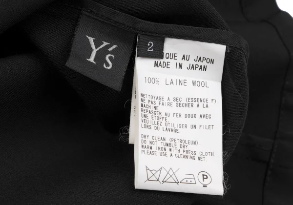 Y's Wool Gaba Switching Jacket K-160721_019