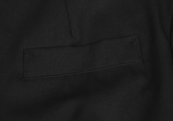 Y's Wool Gaba Hem Frill Jacket K-160722_006