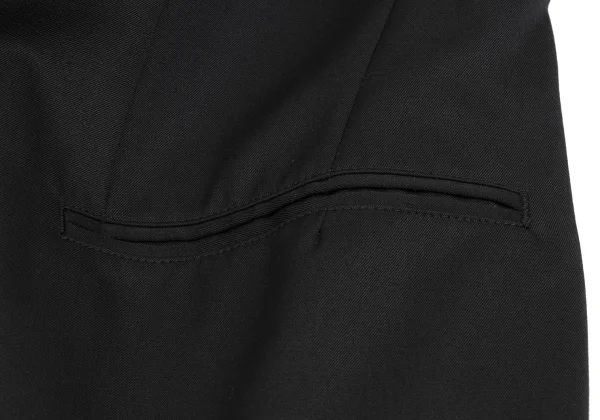 Y's Wool Gaba Hem Frill Jacket K-160722_012