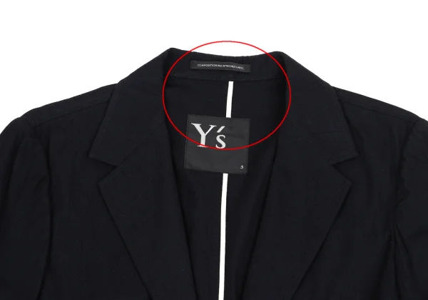 Y's Cotton Rayon Jacket K-160723_004