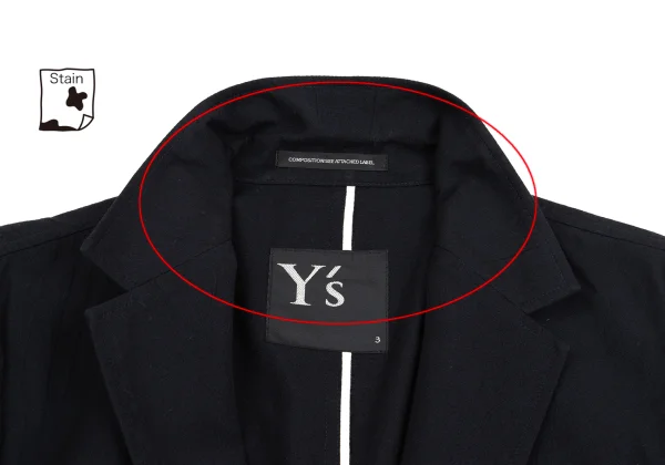 Y's Cotton Rayon Jacket K-160723_005