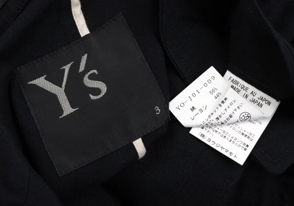 Y's Cotton Rayon Jacket K-160723_017