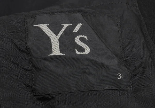 Y's Wool Snap Button Jacket K-160724_018