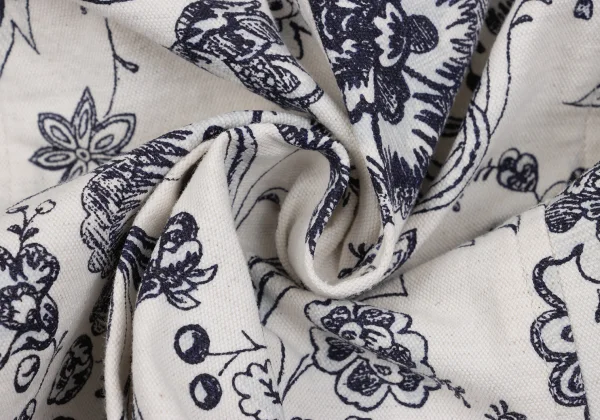 Y's Cotton Linen Floral Sketch Print Jacket K-160726_018
