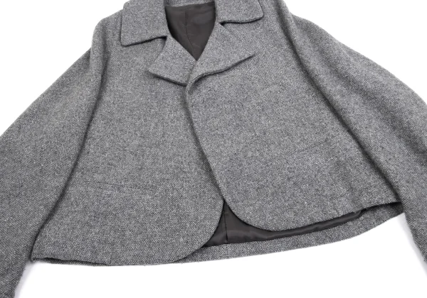 Y's Wool Silk Tweed Jacket K-160727_009