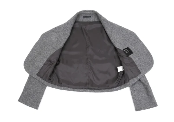 Y's Wool Silk Tweed Jacket K-160727_011