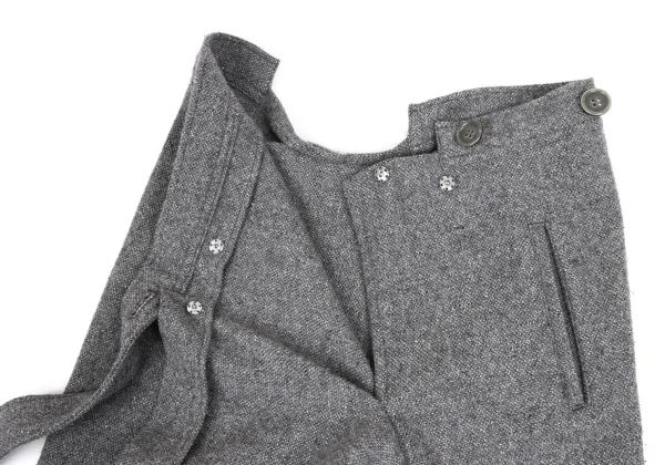 Y's Wool Silk Tweed Skirt K-160728_007