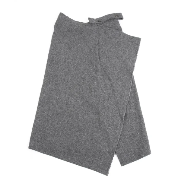 Y's Wool Silk Tweed Jacket & Skirt K-160729_013
