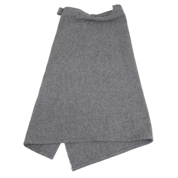 Y's Wool Silk Tweed Jacket & Skirt K-160729_016