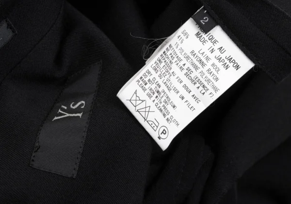 Y's Wool Rayon 2B Jacket K-160731_013
