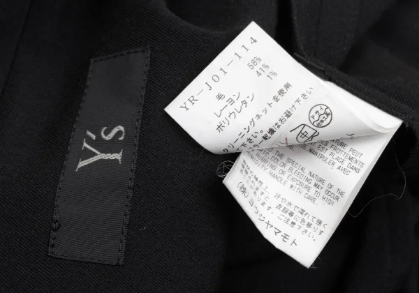Y's Wool Rayon 2B Jacket K-160731_014
