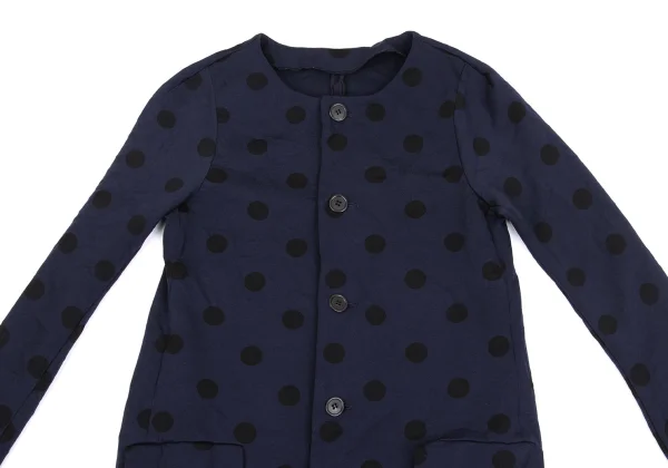 Y's Dot Wrinkled Long Jacket K-160735_003