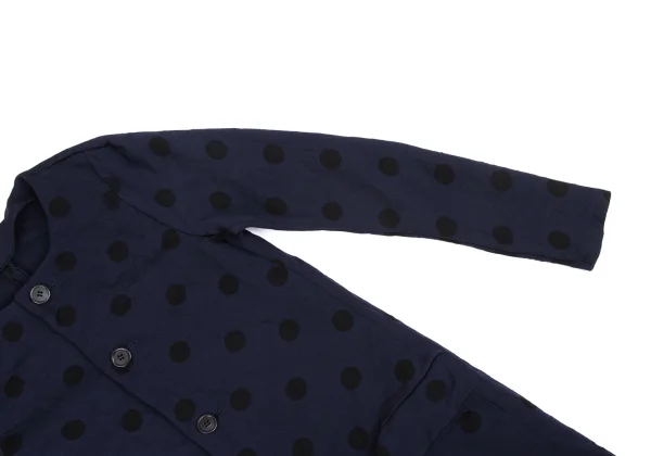 Y's Dot Wrinkled Long Jacket K-160735_006