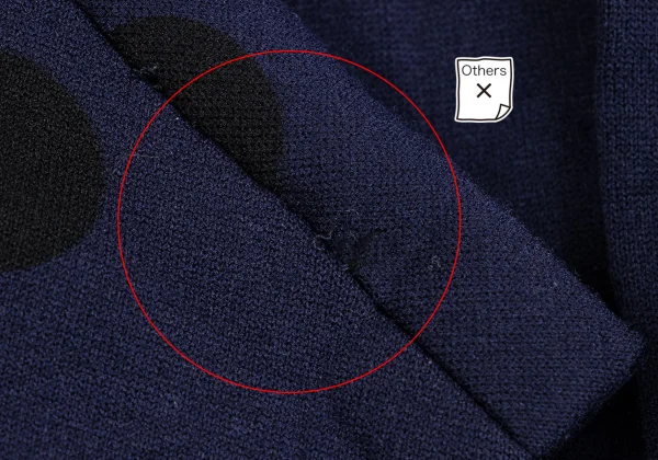 Y's Dot Wrinkled Long Jacket K-160735_008
