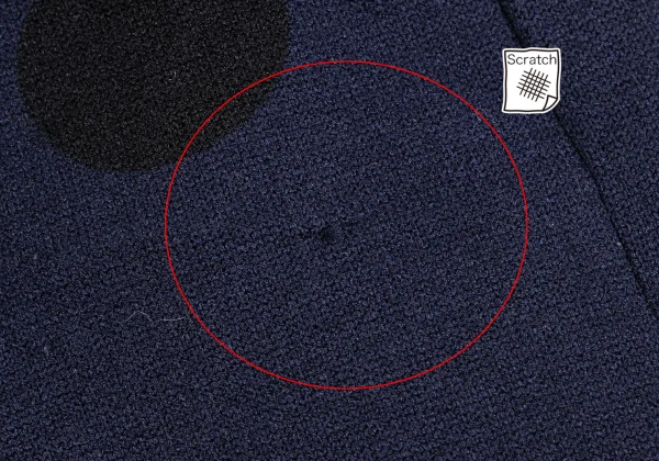 Y's Dot Wrinkled Long Jacket K-160735_013