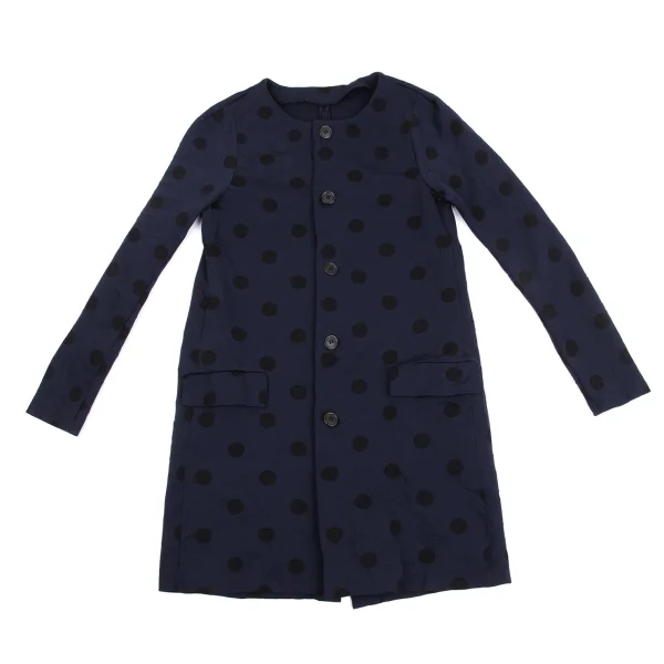 Y's Dot Wrinkled Long Jacket & Skirt K-160737_003