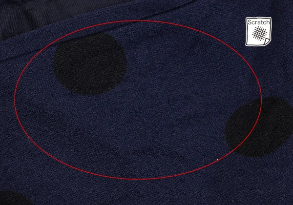 Y's Dot Wrinkled Long Jacket & Skirt K-160737_008