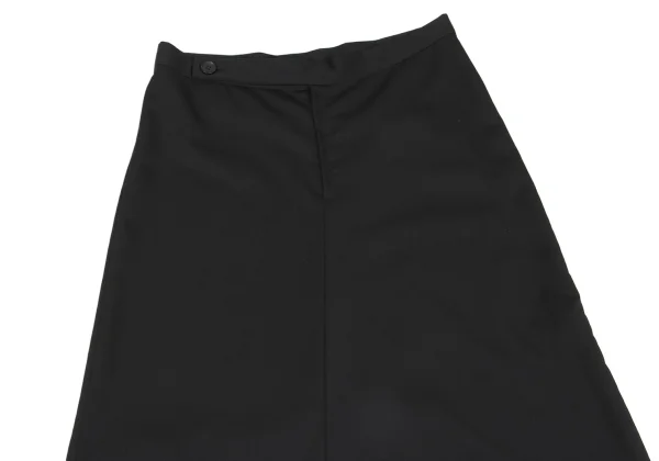 Y's Wool Gaba Back Frill Skirt K-160739_003