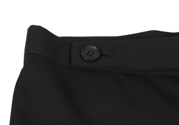 Y's Wool Gaba Back Frill Skirt K-160739_005