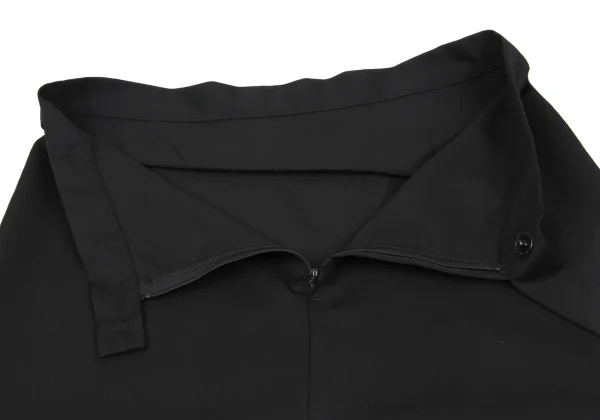 Y's Wool Gaba Back Frill Skirt K-160739_007