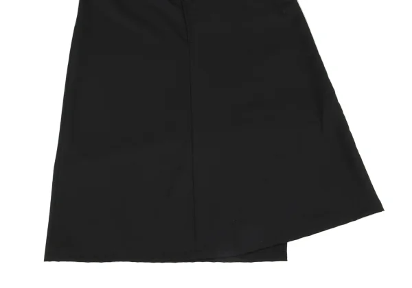 Y's Wool Gaba Back Frill Skirt K-160739_008