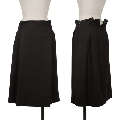 Y's Wool Blend Brushed Skirt