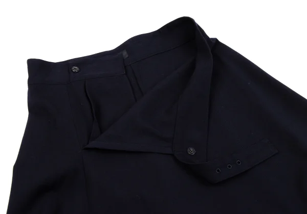 Y's Wool Rayon Flared Skirt K-160741_005