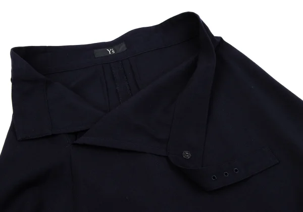 Y's Wool Rayon Flared Skirt K-160741_006