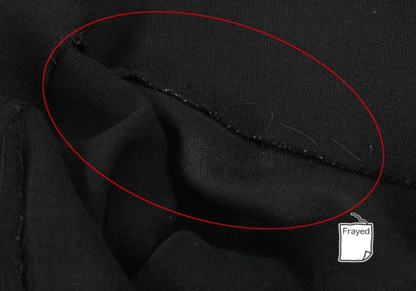 Yohji Yamamoto FEMME Sheer Wool Buttonless Long Jacket K-160744_013