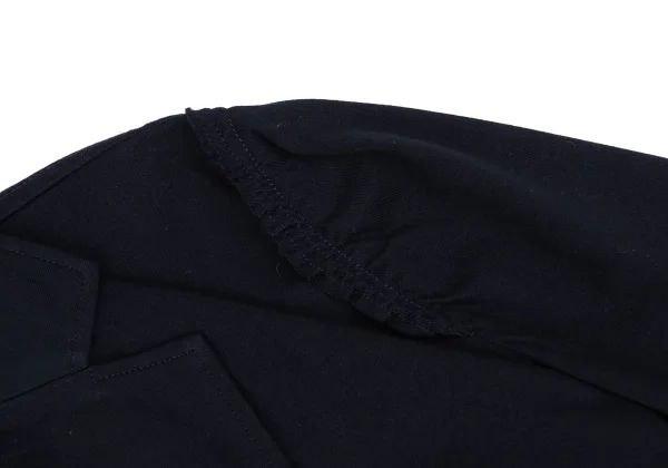 Yohji Yamamoto NOIR Poly Cotton Shoulder Puckering Jacket K-160745_007