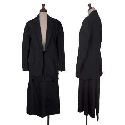 Yohji Yamamoto NOIR Poly Cotton Jacket & Skirt