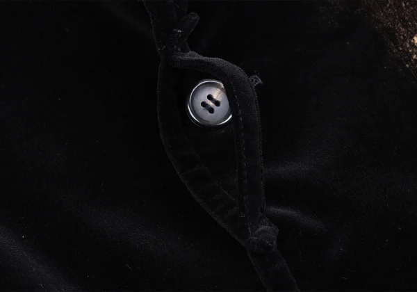 Yohji Yamamoto NOIR Bleached Velvet Jacket & Skirt K-160750_007