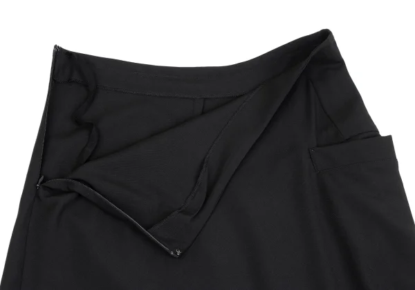 Yohji Yamamoto NOIR Wool Side Pocket Skirt K-160751_004