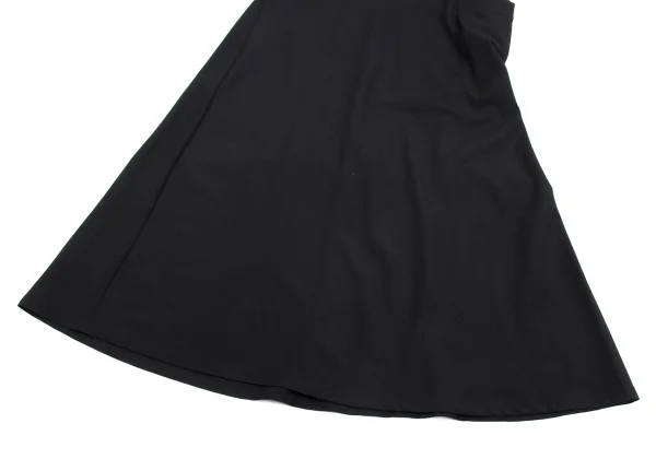 Yohji Yamamoto NOIR Wool Side Pocket Skirt K-160751_006