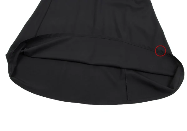 Yohji Yamamoto NOIR Wool Side Pocket Skirt K-160751_007