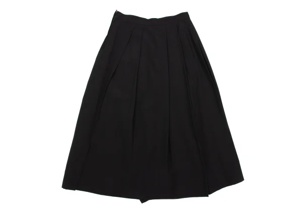 REGULATION yohji yamamoto Wool Cupra Pleated Skirt K-160753_002
