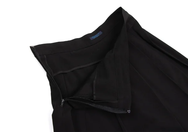REGULATION yohji yamamoto Wool Cupra Pleated Skirt K-160753_004