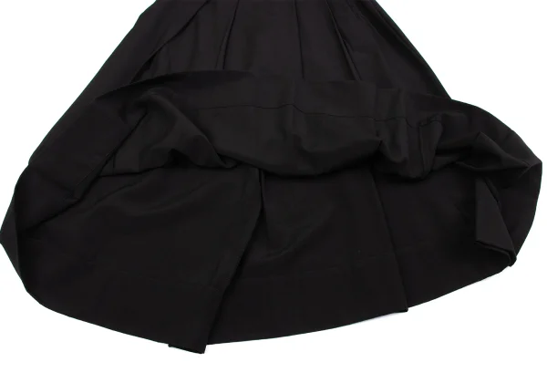 REGULATION yohji yamamoto Wool Cupra Pleated Skirt K-160753_007
