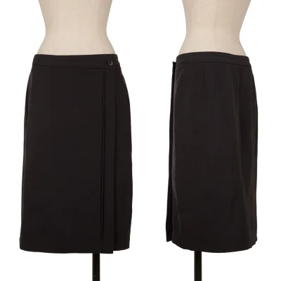 ISSEY MIYAKE Nylon Stretch Wrap Skirt