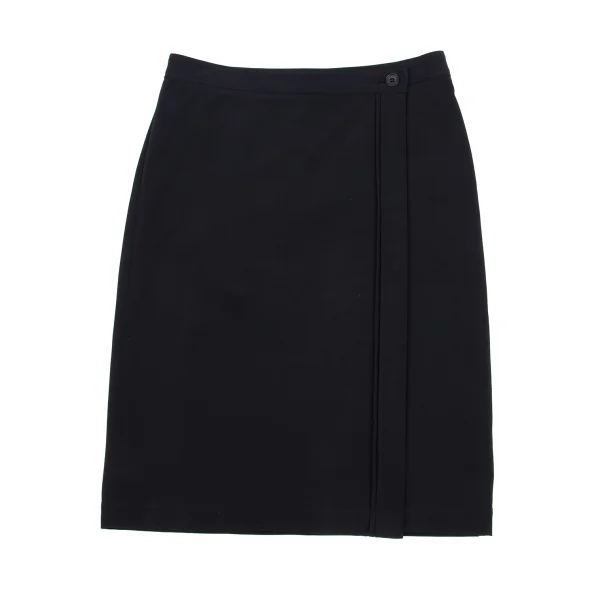 ISSEY MIYAKE Nylon Stretch Wrap Skirt K-160754_002