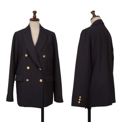 Demi-Luxe BEAMS Gold Button Double Jacket