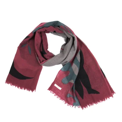 JURGEN LEHL Babaghuri Wool Silk Fringe Stole