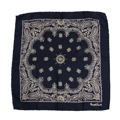MARGARET HOWELL Silk Paisley Handkerchief