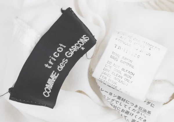 tricot COMME des GARCONS Circle Embroidery Blouse K-160789_019