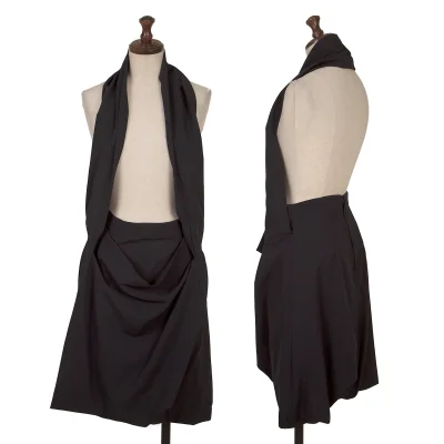 tricot COMME des GARCONS Wool Hanging Balloon Skirt