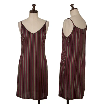 Jean Paul GAULTIER FEMME Metallic Striped Camisole Tunic