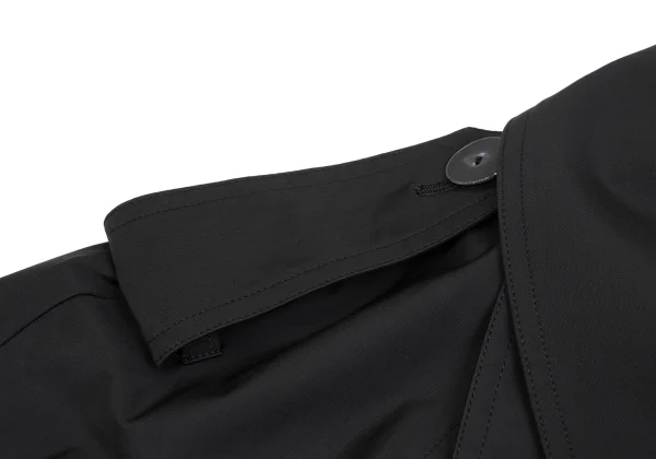Jean Paul GAULTIER Stretch Poly Drape Hem Coat K-160797_006