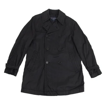 COMME des GARCONS HOMME Cotton Half Trench Coat
