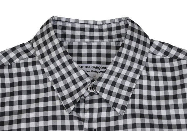 COMME des GARCONS Poly Checked Shirt K-160823_004